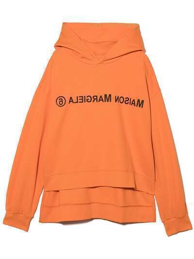 MM6 Maison Margiela Kids многослойное худи с логотипом