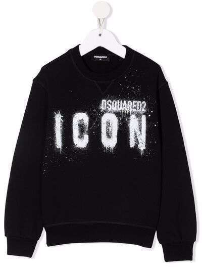 Dsquared2 Kids logo crew-neck sweatshirt