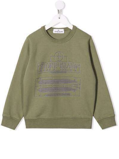 Stone Island Junior толстовка с логотипом