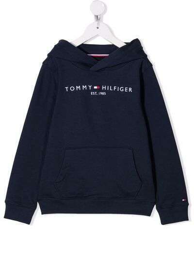 Tommy Hilfiger Junior худи с вышитым логотипом