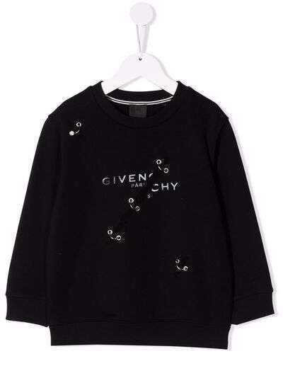 Givenchy Kids толстовка с логотипом