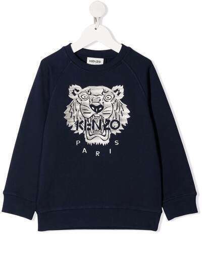 Kenzo Kids толстовка с вышитым логотипом