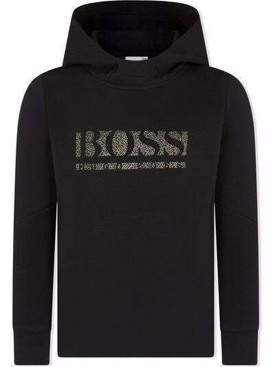 BOSS Kidswear худи с логотипом