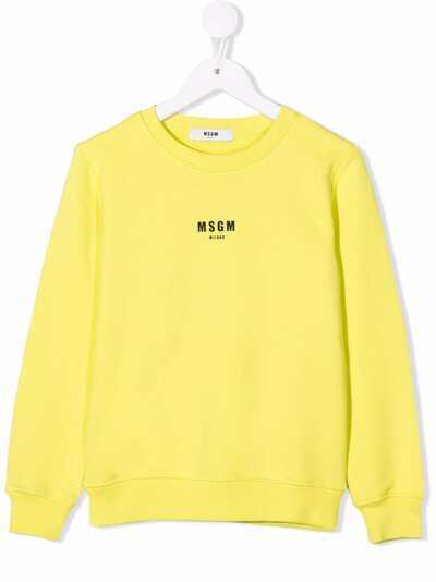 MSGM Kids толстовка с логотипом