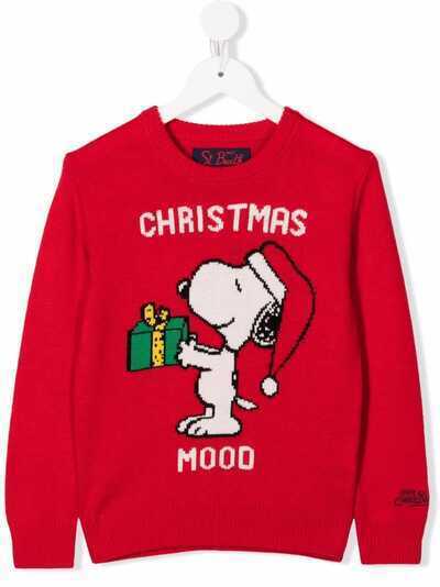 MC2 Saint Barth Kids джемпер Snoopy Christmas Mood