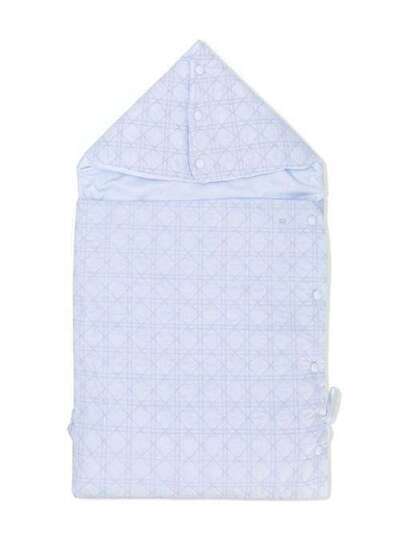 Baby Dior cannage embroidered blanket 4EBM51NIDF504U