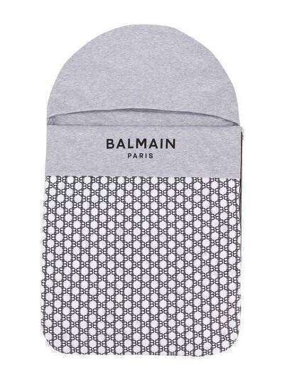 Balmain Kids спальный конверт с логотипом 6M0900MB371