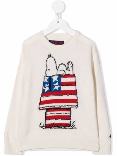 MC2 Saint Barth Kids джемпер Snoopy American Flag