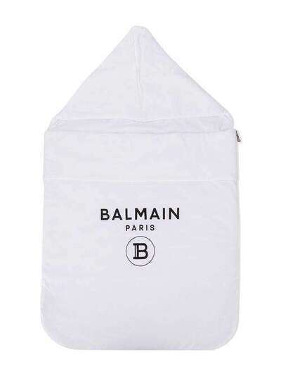 Balmain Kids спальный конверт с логотипом 6M0880MB370