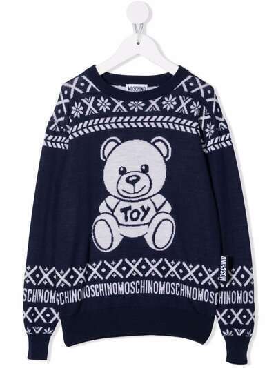 Moschino Kids джемпер Teddy Bear