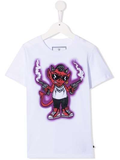 Philipp Plein Junior футболка Bad Devil