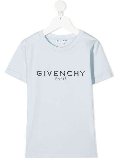 Givenchy Kids футболка с логотипом