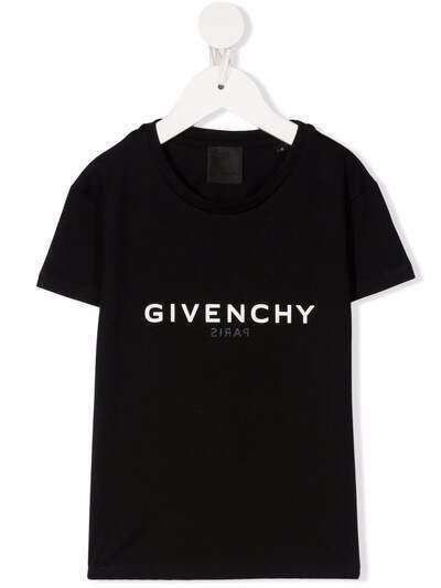 Givenchy Kids футболка с логотипом