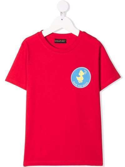 Save The Duck Kids футболка с нашивкой-логотипом