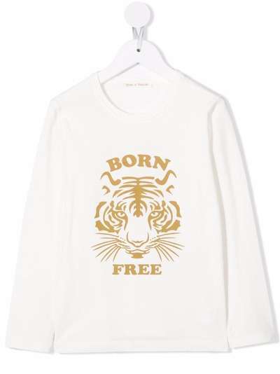 Zhoe & Tobiah футболка Born Free с длинными рукавами