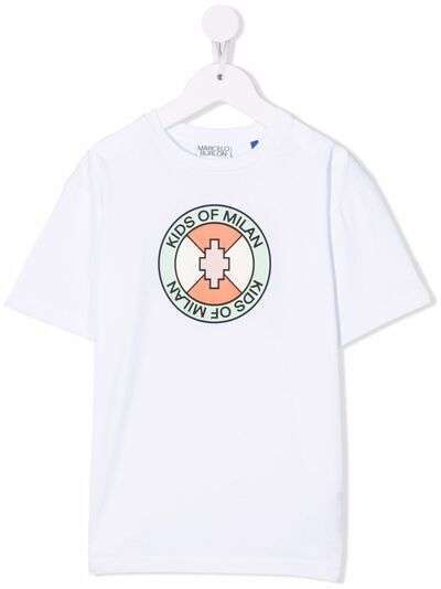 Marcelo Burlon County Of Milan Kids Cross logo-print T-shirt