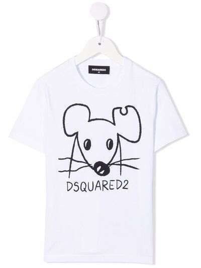 Dsquared2 Kids футболка с короткими рукавами и принтом