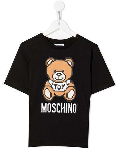 Moschino Kids teddy-print T-shirt