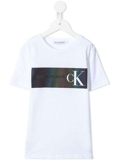 Calvin Klein Kids футболка с логотипом