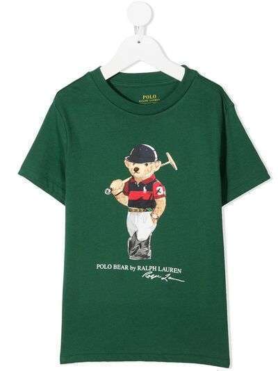 Ralph Lauren Kids футболка Teddy Bear