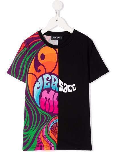 Versace Kids футболка с принтом Medusa Music