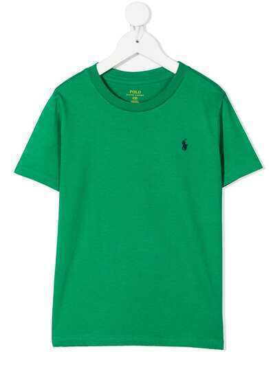 Ralph Lauren Kids футболка с вышивкой Polo Pony