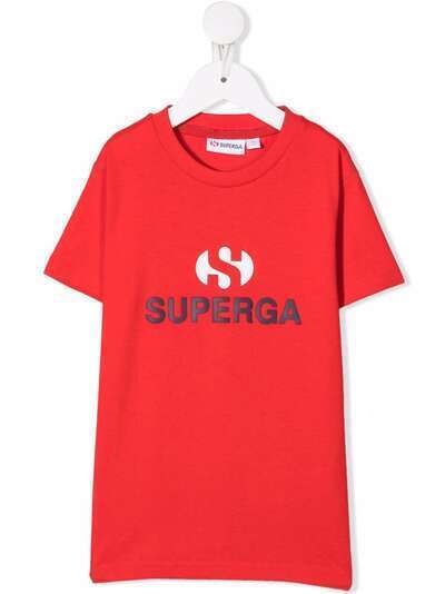 Superga Kids футболка с логотипом