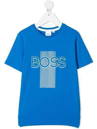 BOSS Kidswear футболка с логотипом