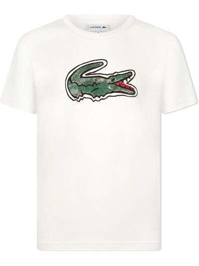 Lacoste Kids футболка с логотипом