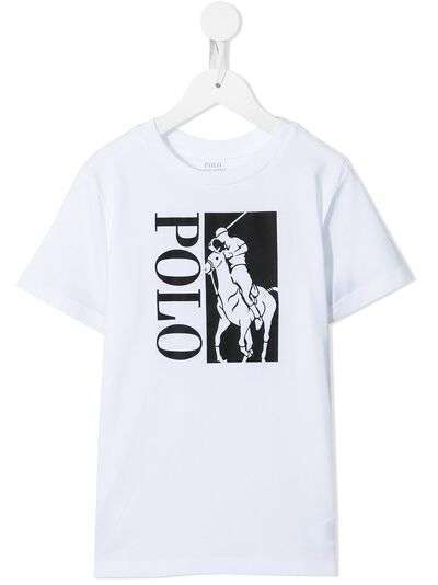 Ralph Lauren Kids футболка с логотипом Big Pony