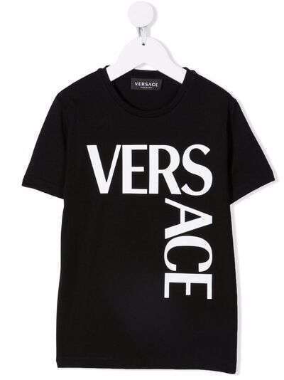 Versace Kids футболка с логотипом