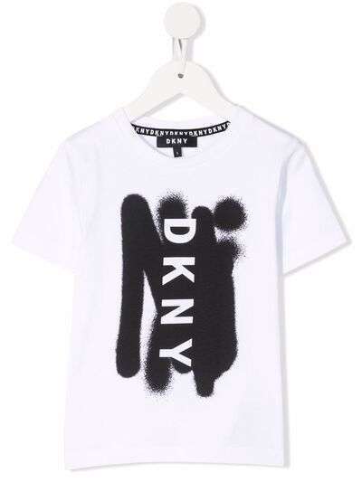 Dkny Kids футболка с логотипом