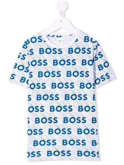 BOSS Kidswear футболка с логотипом