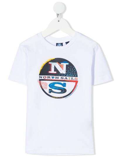 North Sails Kids футболка с короткими рукавами и логотипом