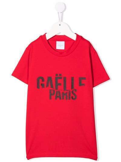 Gaelle Paris Kids футболка с логотипом