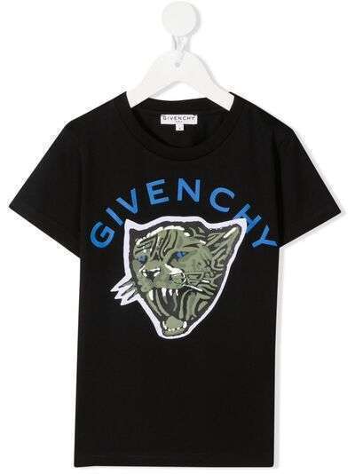 Givenchy Kids футболка с логотипом