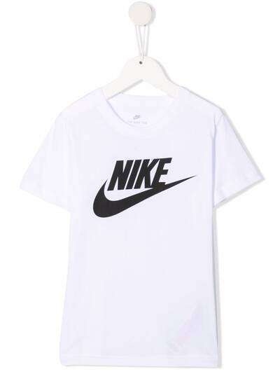 Nike Kids футболка с логотипом