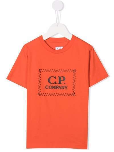 C.P. Company Kids футболка с логотипом