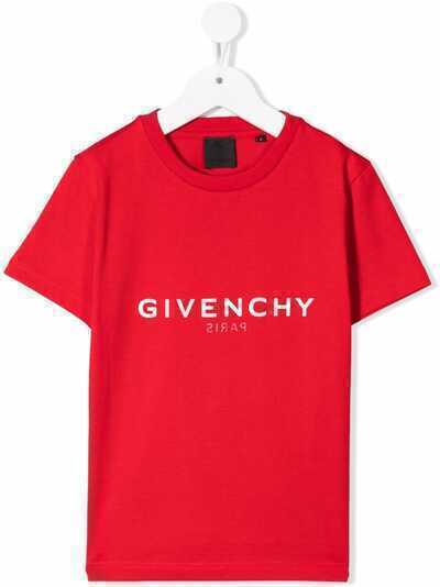 Givenchy Kids футболка с логотипом