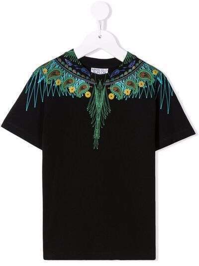 Marcelo Burlon County Of Milan Kids футболка Bandana Wings