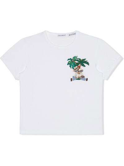 Dolce & Gabbana Kids футболка с принтом