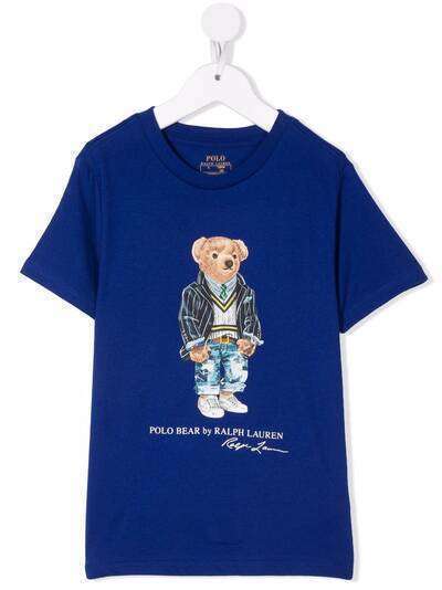 Ralph Lauren Kids Polo Bear cotton T-shirt