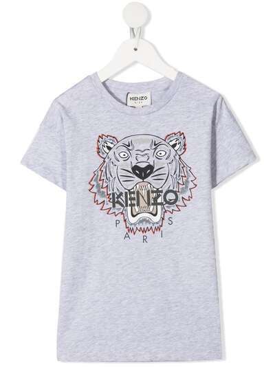 Kenzo Kids футболка Tiger из органического хлопка
