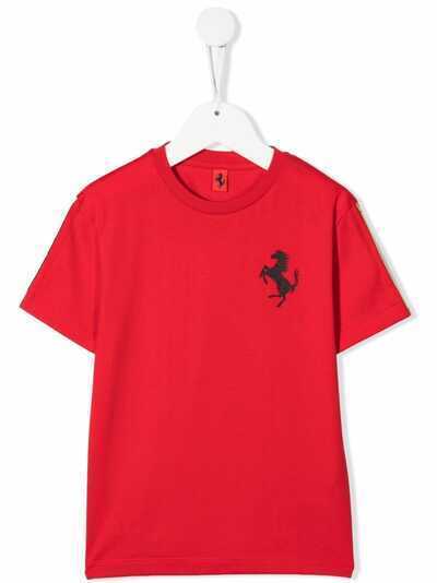 Ferrari Kids футболка с логотипом