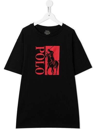 Ralph Lauren Kids футболка с логотипом