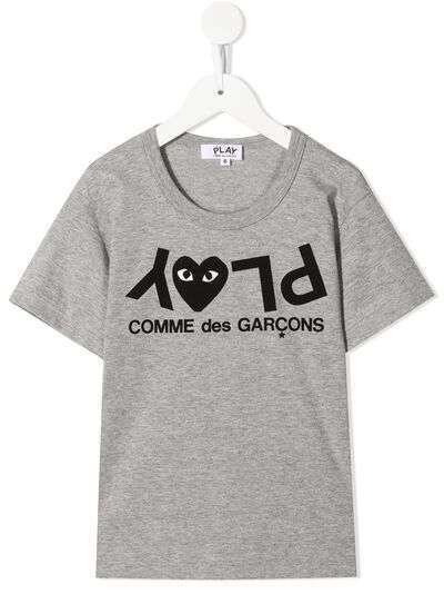 Comme Des Garçons Play Kids футболка с логотипом