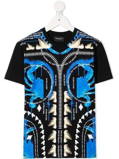 Marcelo Burlon County Of Milan Kids футболка с принтом