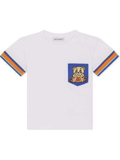 Dolce & Gabbana Kids футболка с карманом