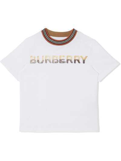 Burberry Kids футболка с принтом Confectionery