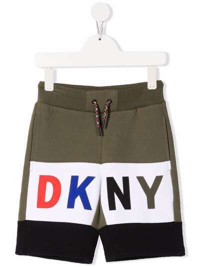 Dkny Kids спортивные шорты с логотипом